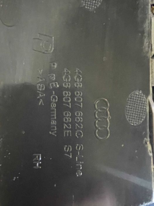 Kratki zderzaka przód Audi A7 C7 S-Line