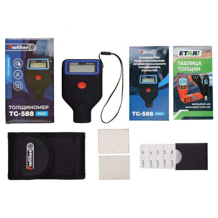 Товщиномір Profiline TG588 Pro. Толщиномер. Толщиномеры прошивка 2025