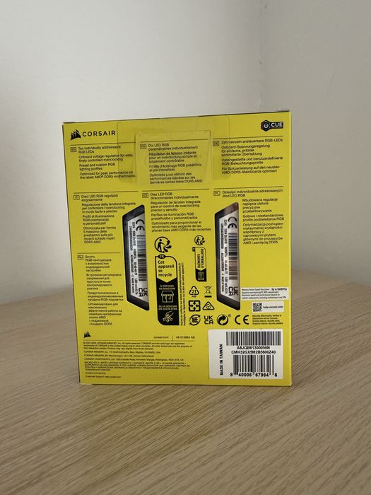 Memória RAM Corsair 32GB (16GBx2) DDR5, SELADA