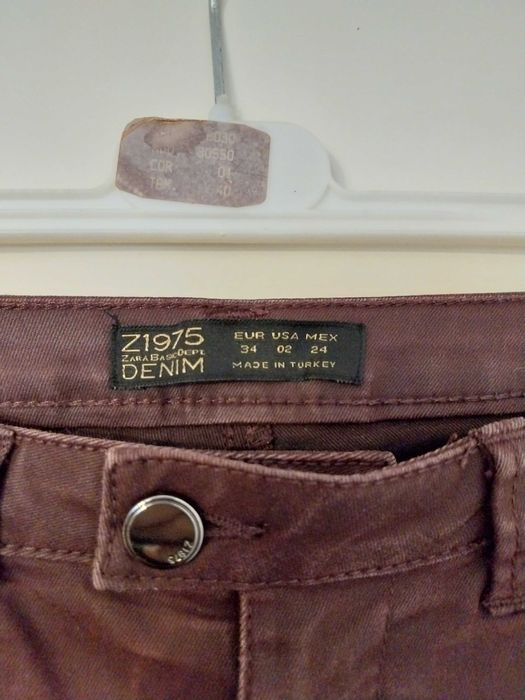 Calças skinny da Zara, Denim 34/XS