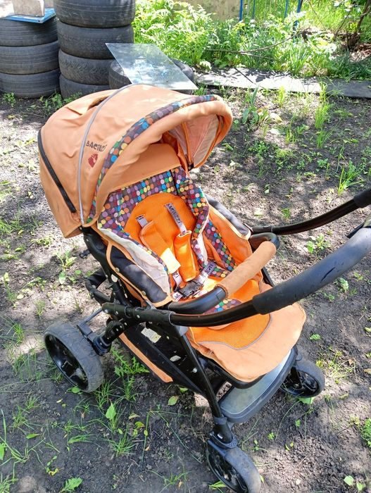 Продам две коляски baciuzzi и peg-perego и детский велосипед