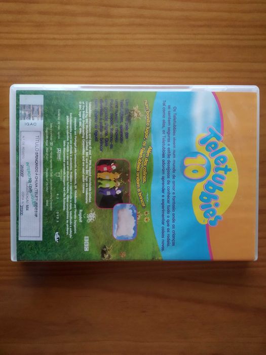 (PORTES GRÁTIS) DVD Nº 1 - Teletubbies 10 - Brincando à Chuva!