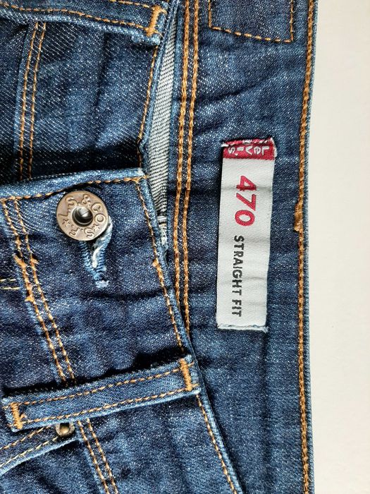 Jeansy Levis straight fit S/M