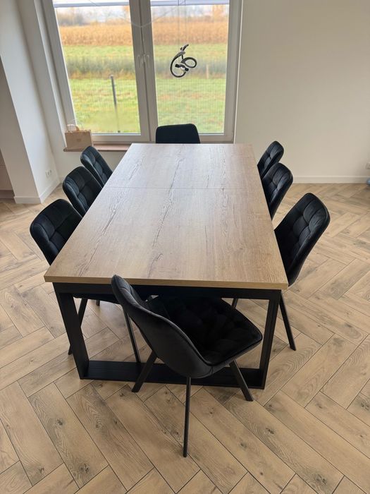 DUŻY RODZINNY STÓŁ LOFT XXL Metalowe Nogi, dowolny wymiar i kolor