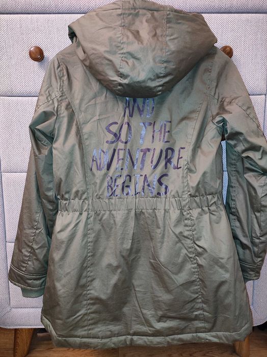 Парка демісезонна на дівчинку р-р 158