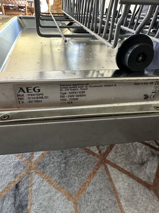 Máquina de lavar loiça AEG modelo FFB93700PM