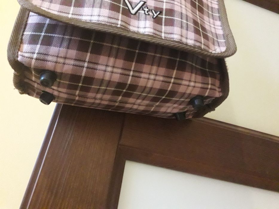 Torba młodzieżowa w kratę