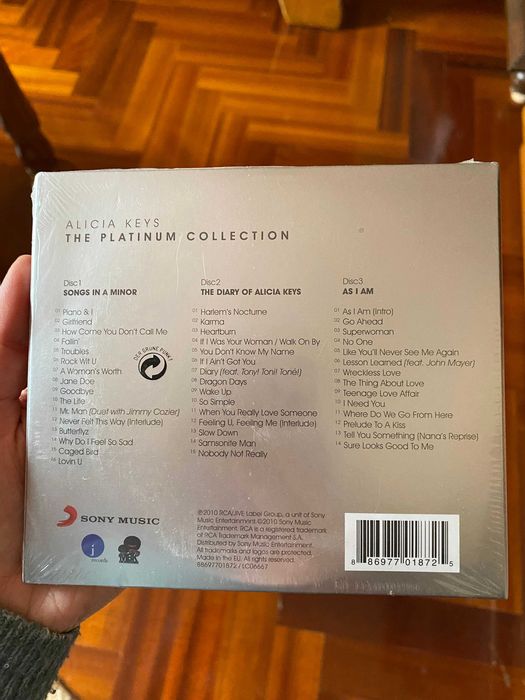 CDs | SELADO | ALICIA KEYS The Platinum Edition | 3 Álbuns