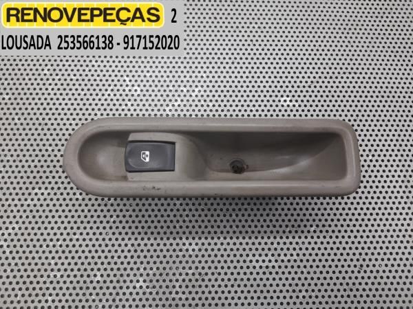 Comando / botão / interruptor vidros trás esquerdo RENAULT Clio III (B