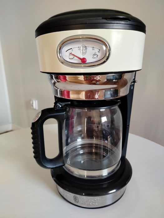 Ekspres Russel Hobbs vintage cream retro