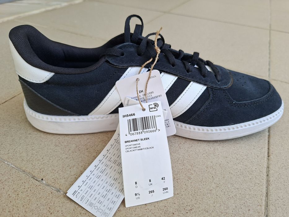 Sapatilhas adidas breaknet sleek pretas mulher