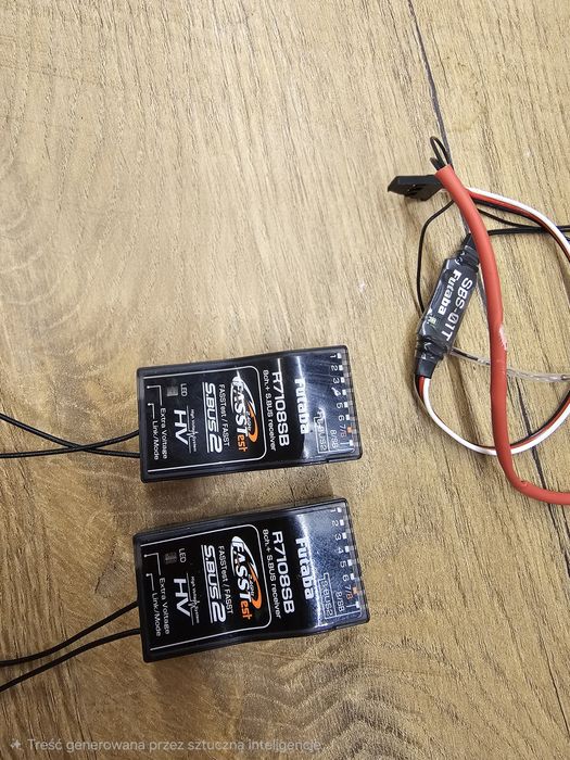 Futaba Odbiorniki i telemetria RC RX czujnik
