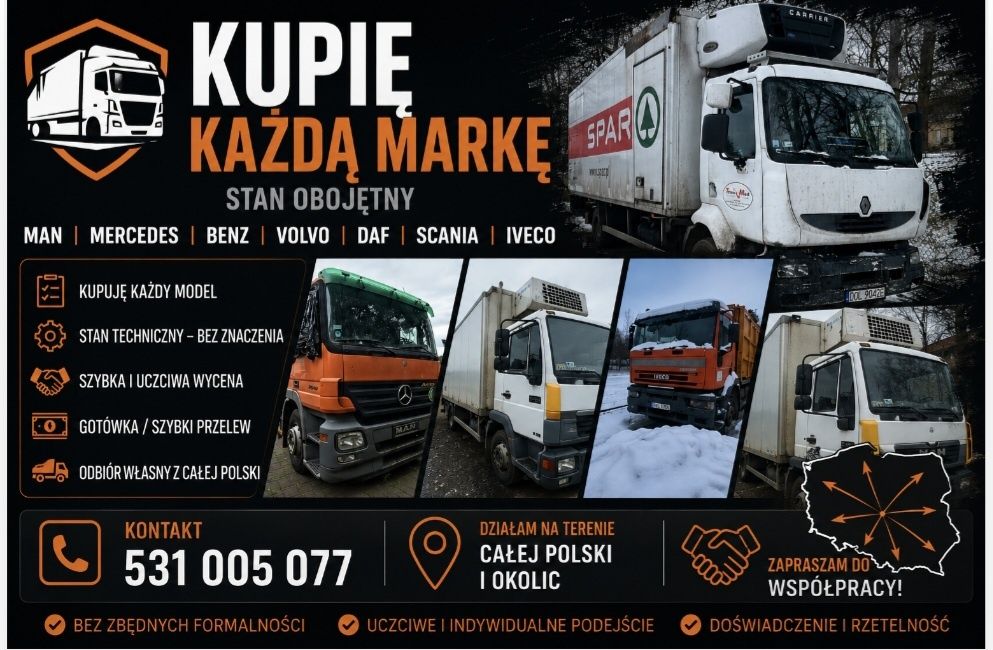 Skup samochodow ciezarowych