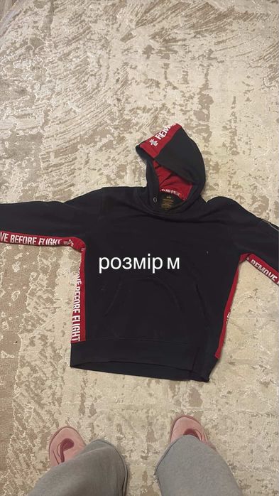 кофта alpha industries