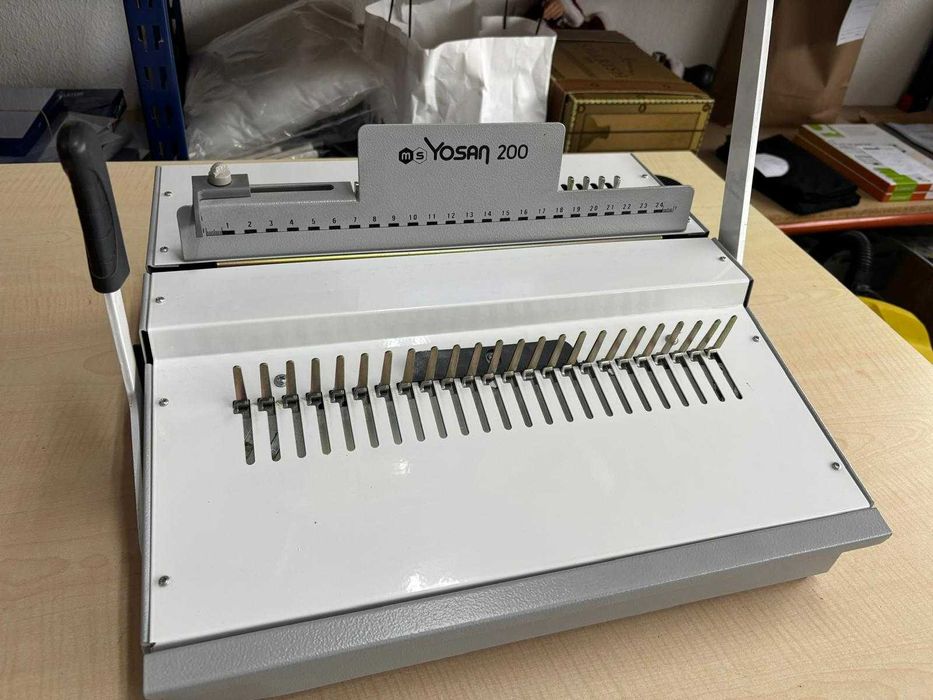 Encadernadora Profissional argolas plastico YOSAN