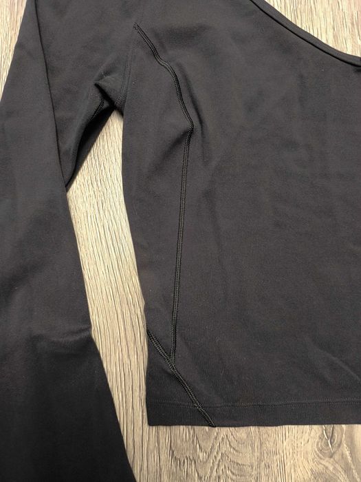 Лонгслів Lululemon чорний для йоги, пілатес