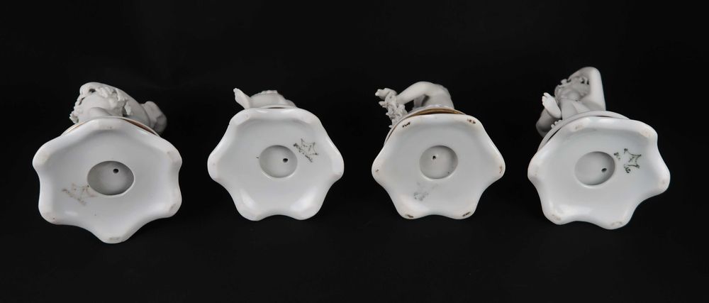 Figuras esculturas biscuit, as 4 Estações - Artibus