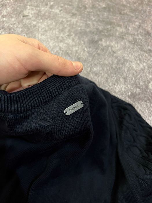 Шерстяний Barbour светр Барбур wool cashmere