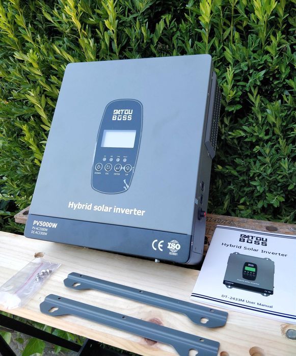 Inversor Híbrido DATOUBOSS 24V 3300W MPPT 5kW Off-Grid