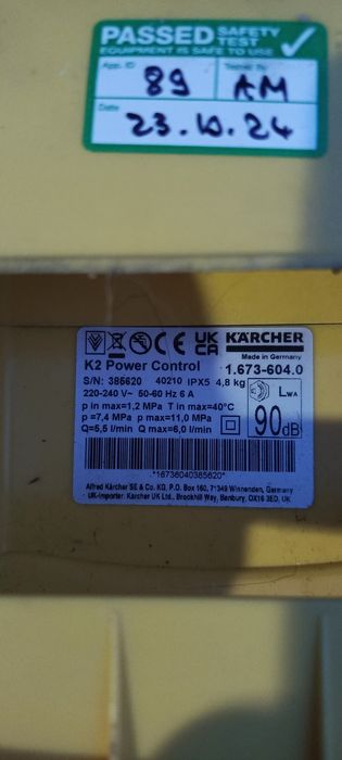 Karcher k2 silnik i obudowa .