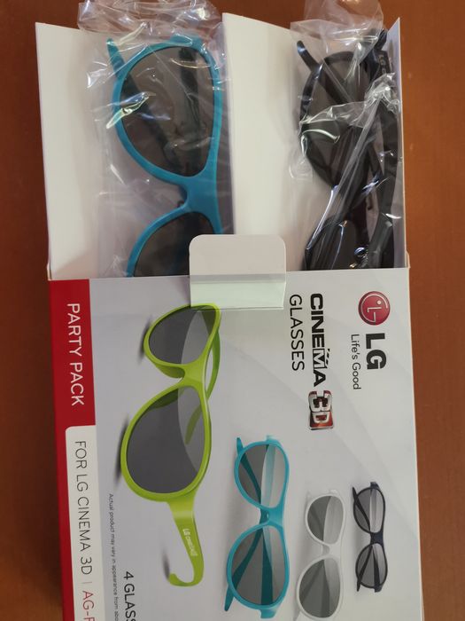 Okulary 3d LG 4 szt