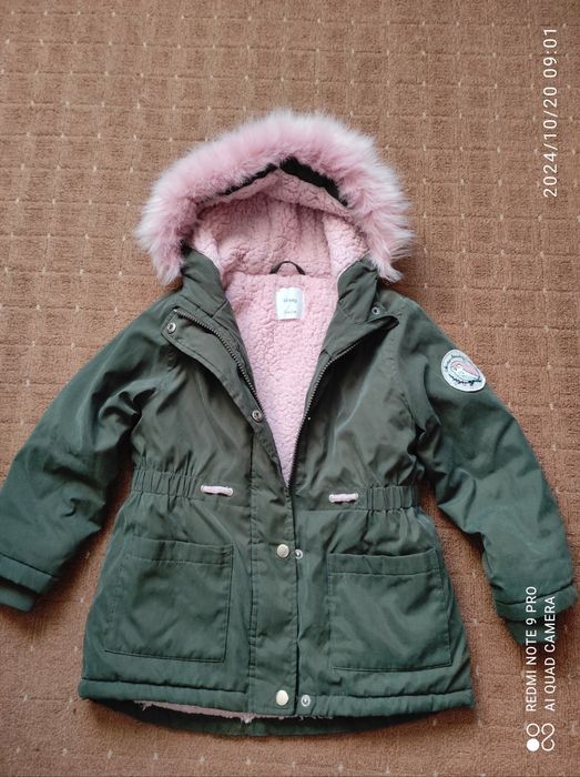 Зимова куртка парка 116 см