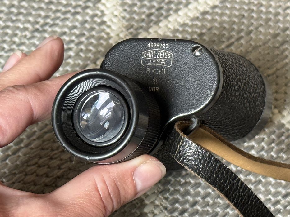 Monokular Carl Zeiss Jena 8 x 30 lornetka polowa DDR