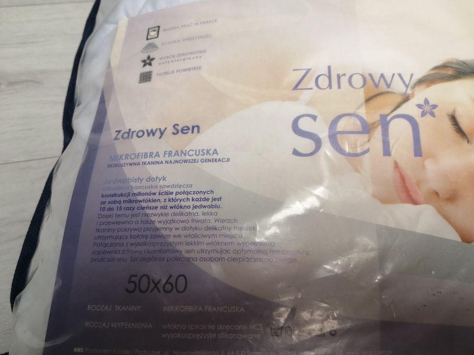 Poduszka Zdrowy Sen 50x60