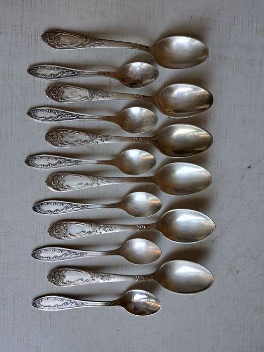 Ложки чайные и кофейные из Нейзильбера с маркировкой  МНЦЦ