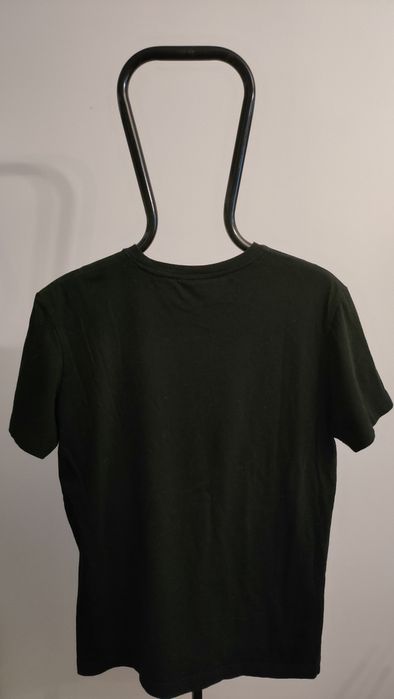 klasyczny,prosty,czarny t-shirt LACOSTE jak nowy