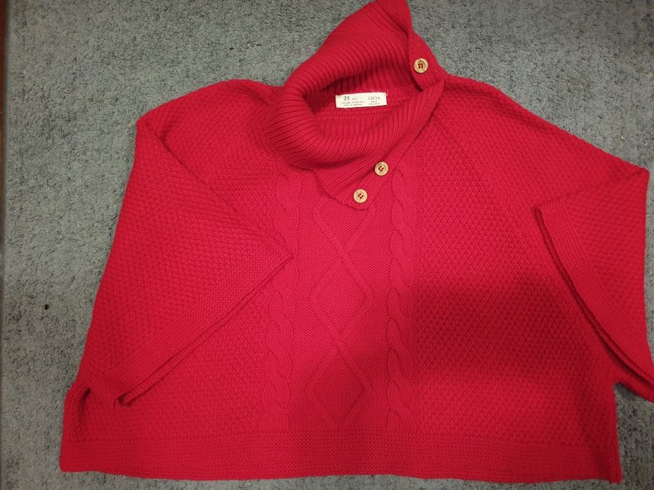 Camisola vermelha Zippy 13-14 anos