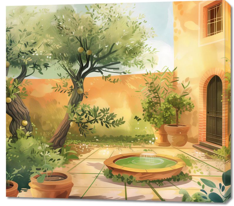 Obraz 100x90cm Słoneczny Dzień