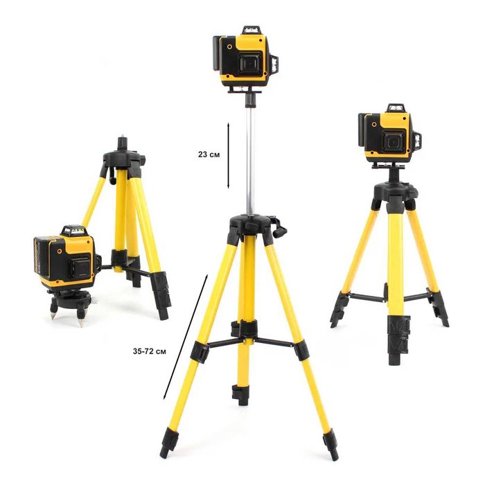 Акумуляторний лазерний нівелір DeWalt DCLE34031N 3D-4D 16. Арт. 1783