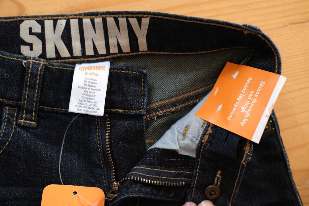 Джинси Gymboree Skinny Jeans розмір 5S на 4, 5 років