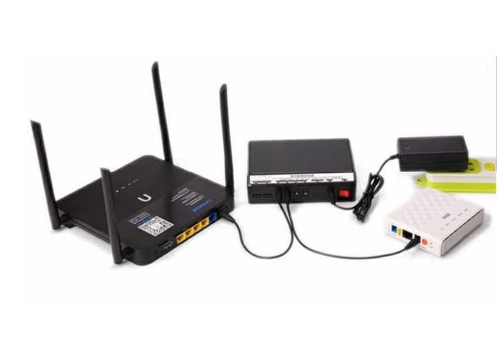 Mini UPS реальних 30000mAh! ДБЖ для роутера, камер, 12V (Li-Pol)