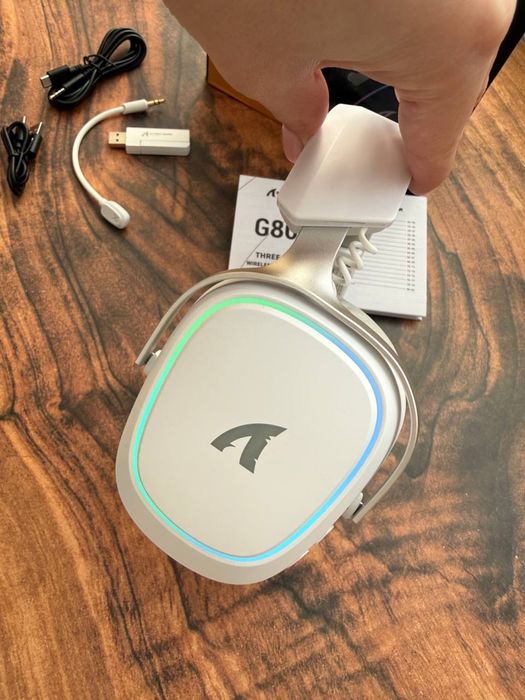 ATTACK SHARK G800 новинка white 2026 навушники ігрові