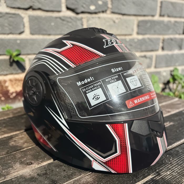 PROMOÇÃO! Capacete de Moto Rosto Inteiro  – NOVO + LUVA BRINDE