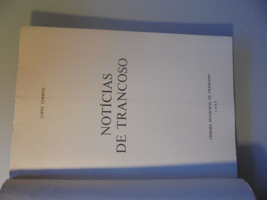 Trancoso-Correia (Lopes);Notícias