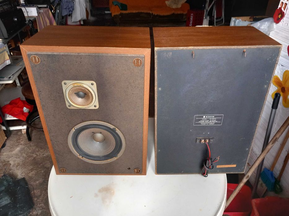Gira-discos Sanyo TP 625, aparelhagem Sanyo dcx 4000L