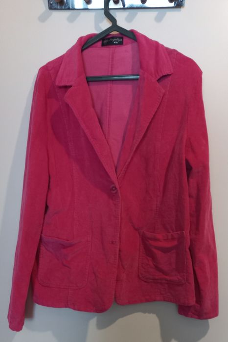 Blaser fuscia de senhora