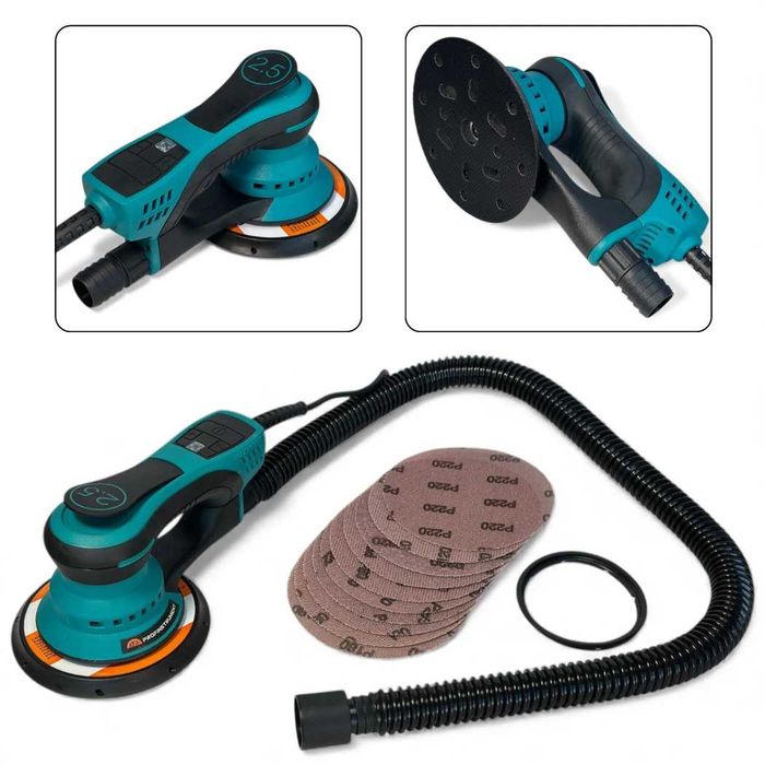 Професійна орбітальна шліфувальна машинка  Green 2.5 (350 Вт 150 мм)