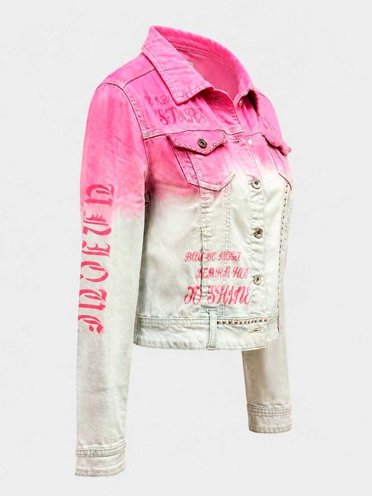 Casaco Exclusivo Upcycled – Peça Única (1 of 1) – Casaco Personalizado FKU “Marilyn Monroe - Almost Famous”