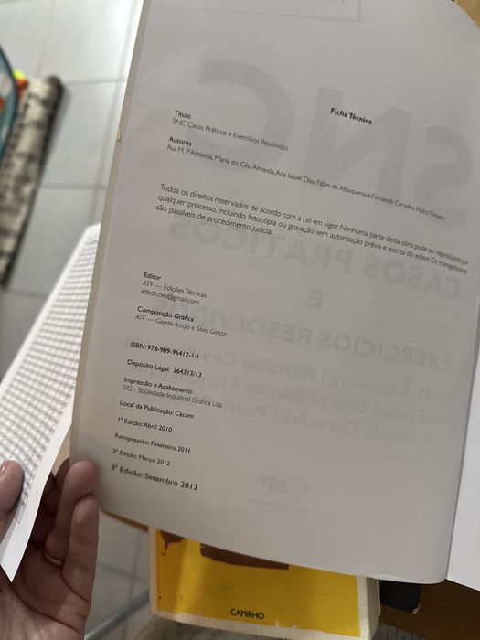 SNC Casos Praticos e Exercicios Resolvidos