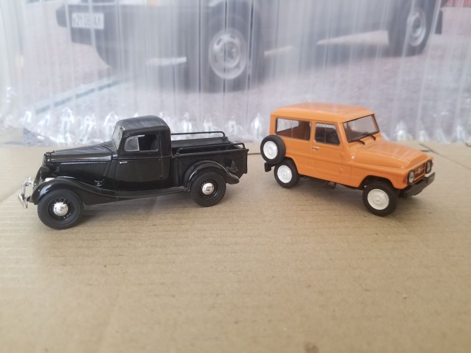 Машинки СМЗ, ГАЗ, Москвич, Иж автолегенды СССР 1:43