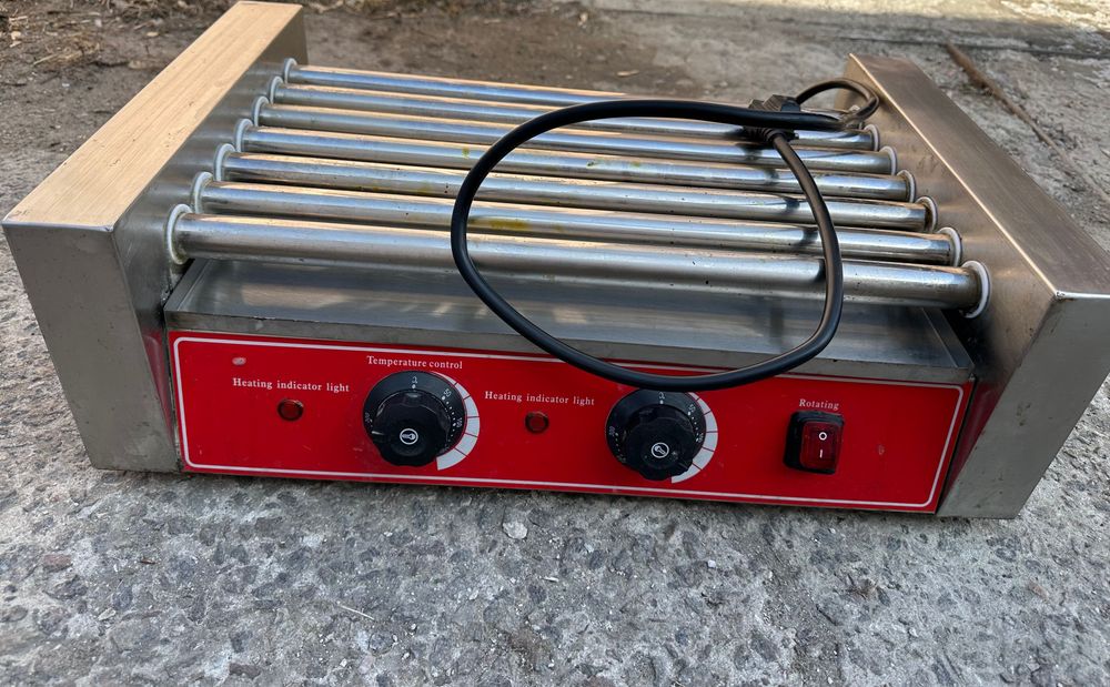 Роликовый гриль для сосисок