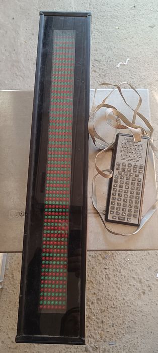 Panel LED reklama color celów, reklama świetlna led