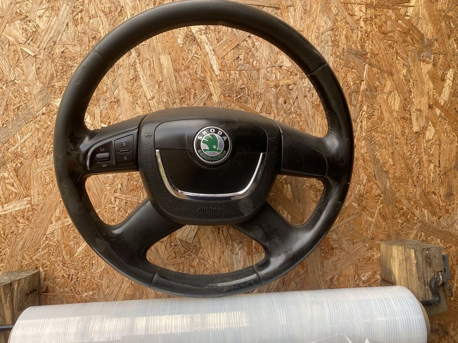 Руль skoda octavia a5 tour , airbag аірбег подушка мультируль кермо