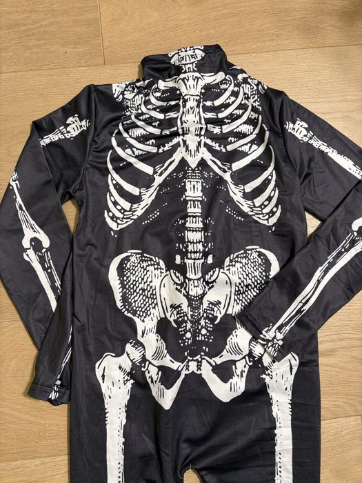 Przebranie kostium Szkielet kościotrup Halloween 128