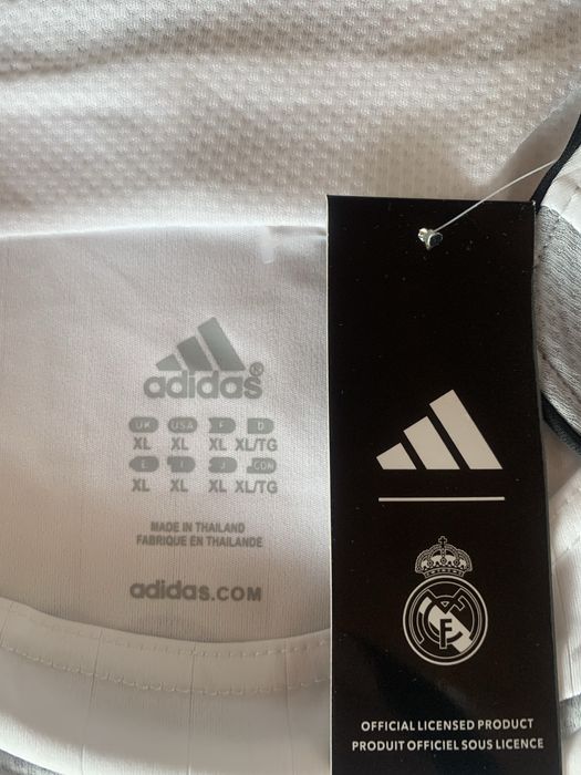 Camisola Principal Manga Comprida Real Madrid 06/07