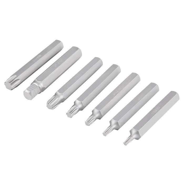Conjunto DE 44 brocas Torx T20-T60 H4-H12 etc NOVO